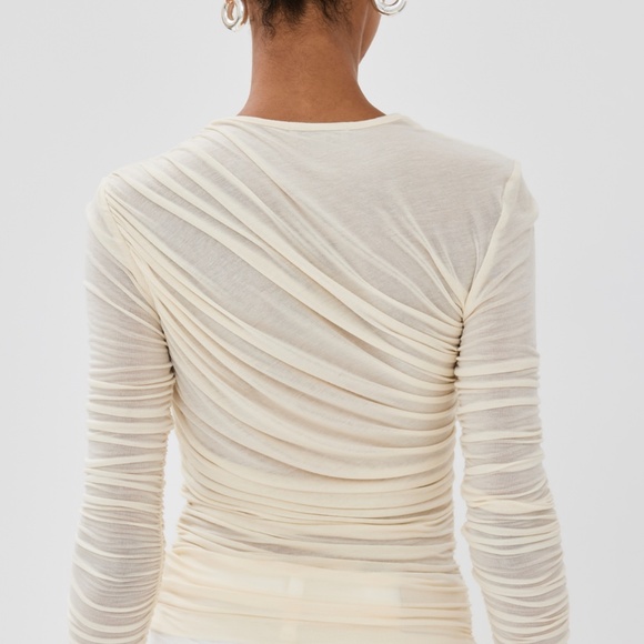 AGOLDE Tania Twist Tee - Picture 5 of 7